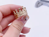 A008 Metal Crown 23×13mm Doll Crown Hair Accessories For 12" Fashion Doll Like Poppy Parker Fashion Royalty Silkstone