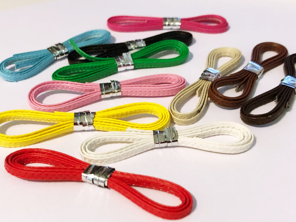 R005 3mm Machine Sewing Thread Leather Straps Doll Sewing Craft Doll C ...
