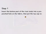 W004 Rivet Studs Setter Tool For 3mm 4mm Mini Rivet Studs Doll Clothes Sewing Craft Supply