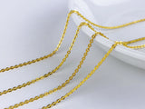 B063 Super Skinny Gold Chain Doll Clothes Sewing Craft Supply For 12" Fashion Dolls Like FR PP Blythe BJD